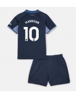 Tottenham Hotspur James Maddison #10 Venkovní dres pro děti 2023-24 Krátký Rukáv (+ trenýrky)